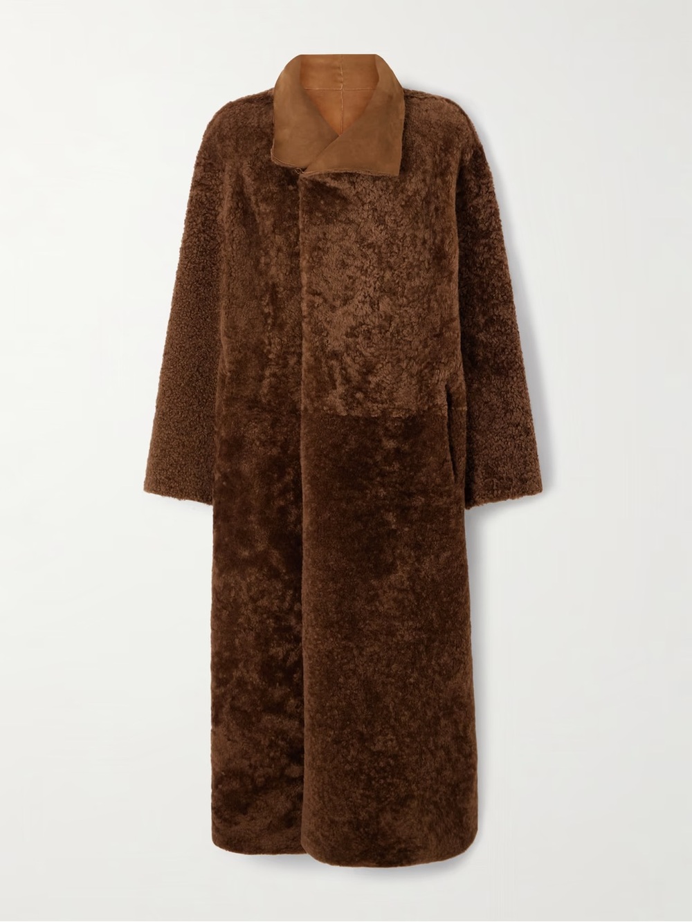 Nour hammour birthday reversible lamb leather suede real fur shearling REDUCED - Picture 5 of 15